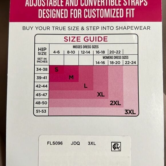 Maidenform Shapewear 3X Modern Sculpts Cami Cool Comfort Ultra Firm Flexees NWT - Picture 12 of 13